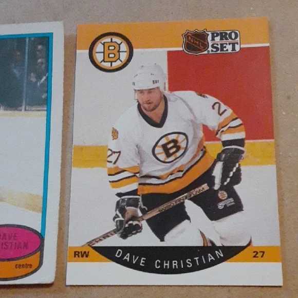 Dave Christian NHL Hockey Trading Cards Set - Picture 3 of 6